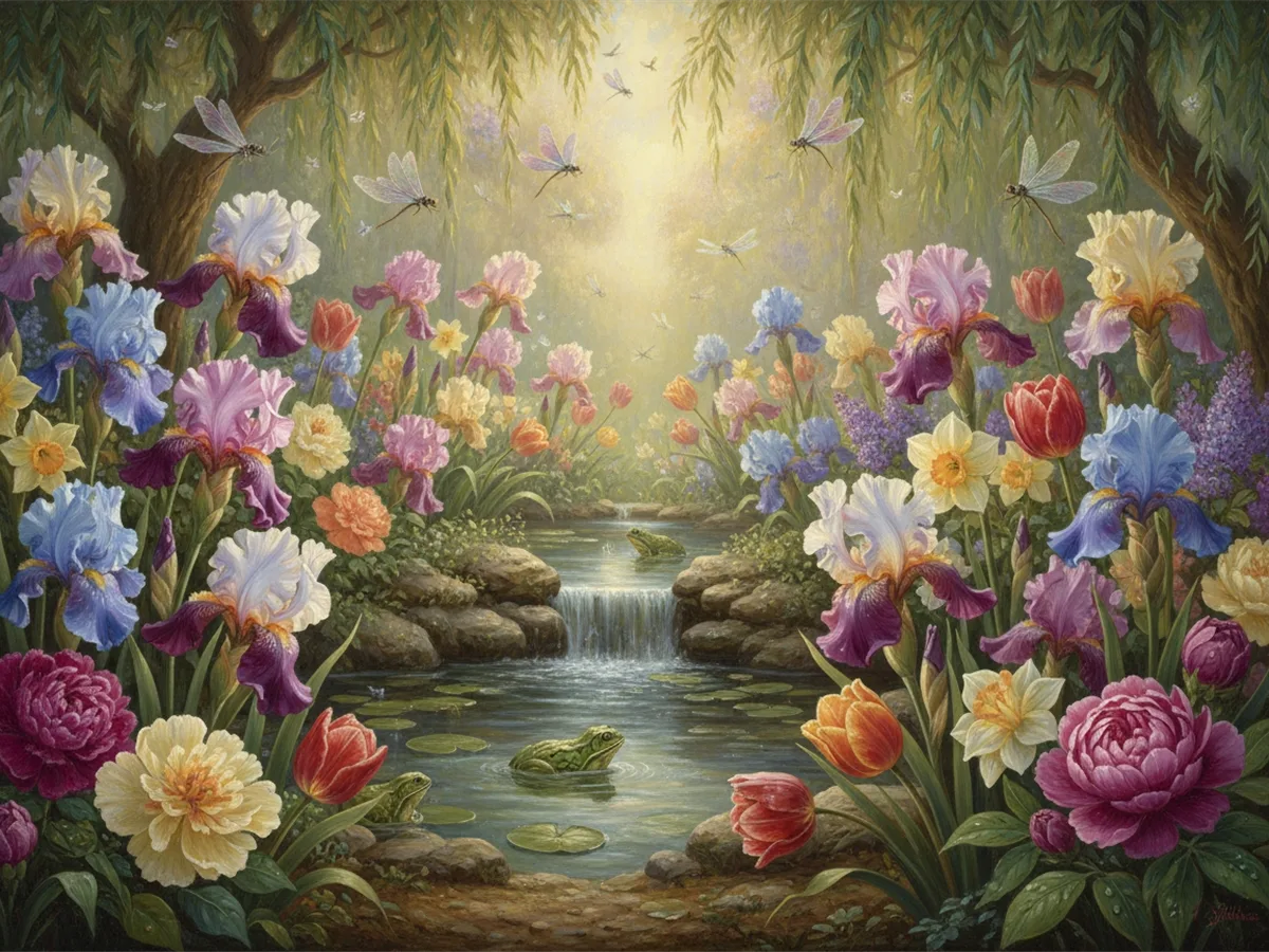 Enchanted Flower Garden
